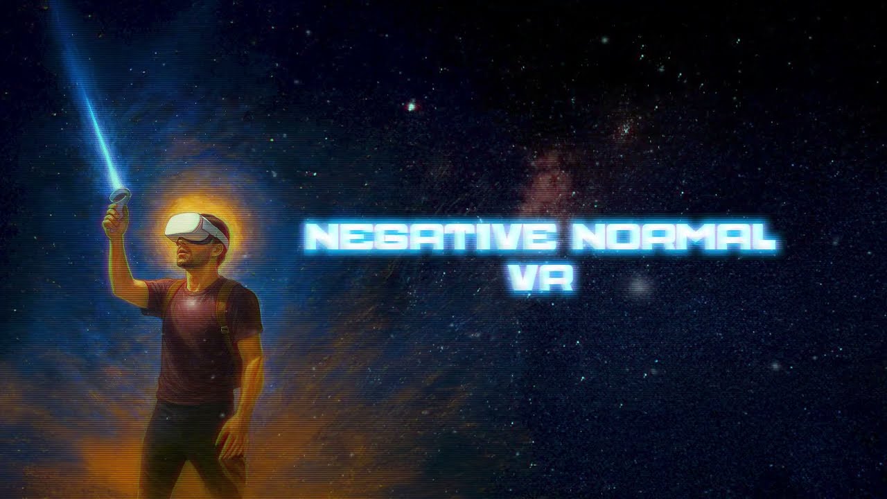 Negative Normal VR logo reveal 