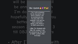 Bio Update Coming soon🔥😈🐲🔥 #dragonball #shorts #manga #comic