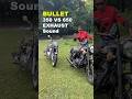 All new Bullet 650 Bullet 350 Exhaust Sound Comparison