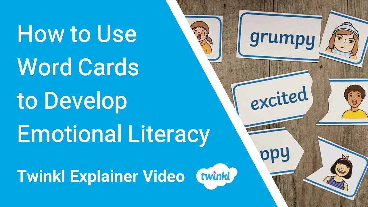 How to Use Word Cards to Develop Emotional Literacy YouTube