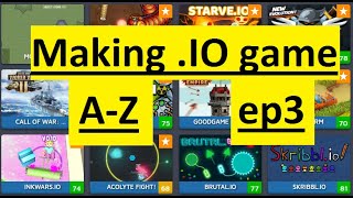 How to make an io game from A - Z ep3. (Javascript, P5js, Nodejs) (Variable types and functions)