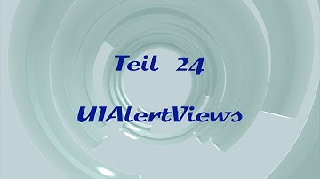 iOS-Programmierung für Einsteiger - 24 - UIAlertViews (Xcode, iPhone, iPad, Objective-C)