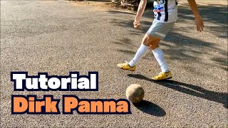 Learn Dirk Panna | How to Jeand Doest Easy Man Skill - Street Football Skill - Tutorial