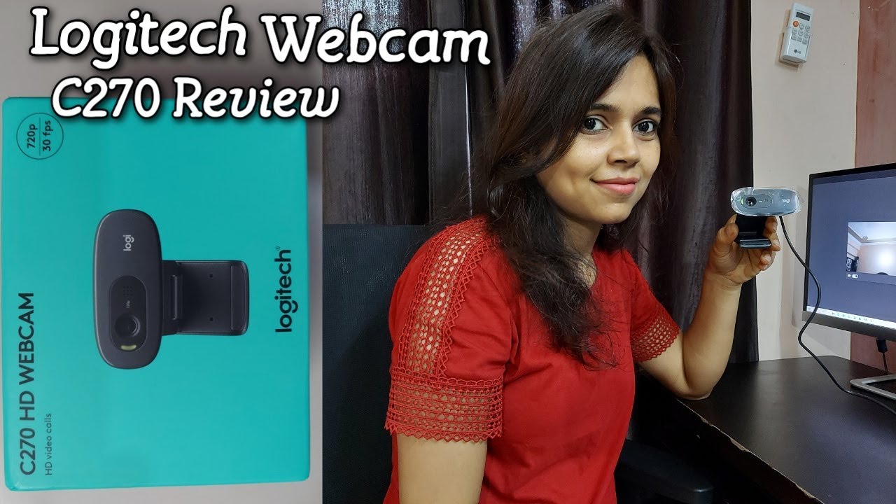Logitech C270 HD Webcam Unboxing & Review  How to Use Logitech C270 Webcam  