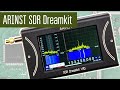 Arinst SDR Dreamkit - приёмник от 1 до 3100 МГц. Полоса обзора 6 МГц. Все виды модуляции.