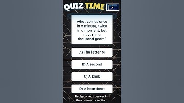 What comes once in a minute, twice in a moment, but never in a thousand years? #riddles