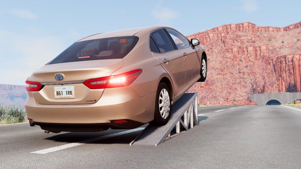 محاكي الحوادث : تدحرج السيارات بسرعة (33) 🚚🚘 BeamNG drive