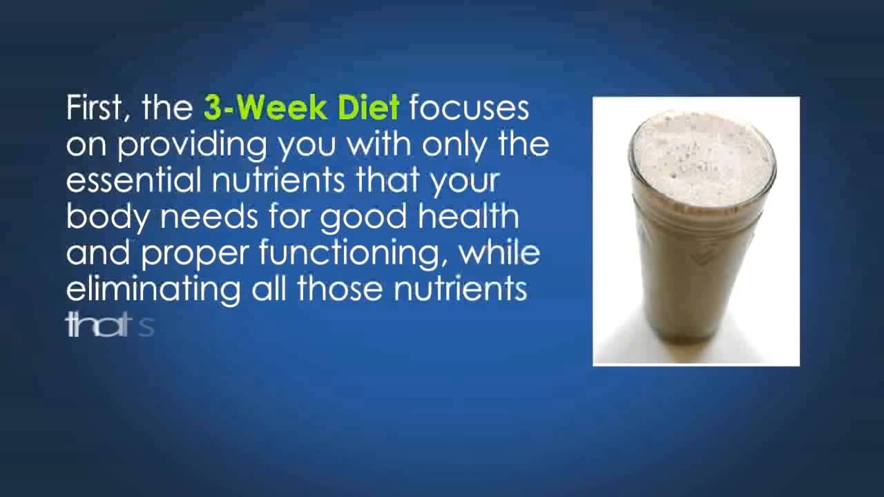 The best 3 week diet book
