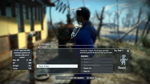 Fallout 4 Mod - Turbo and Super Turbo Chems