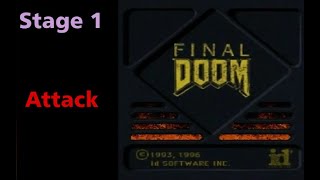 Final Doom Attack (100%) PSX 1 Walkthrough  - Stage 1