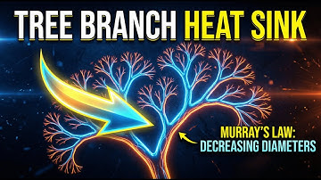 Tree-Branch Heat Sink Using Murray’s Law | Complete Engineering Guide