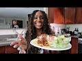 Homemade Spaghetti, Salad and Garlic Cheese Texas Toast Vlog