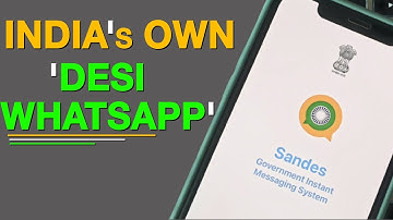 Sandes: Desi alternative to WhatsApp launched; here