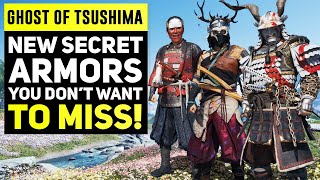 Ghost of Tsushima - New GOD OF WAR Armor & How To Unlock All the NEW Iki Island SECRET SKINS!