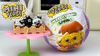 MINIVERSE SPRING SERIES 3 UNBOXING 🐰🥕🐣