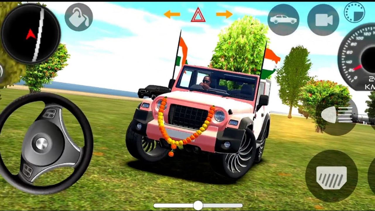 Dollar (Song) Modified 💥 😍 Mahindra Red Thar || 🔥Indian Car Simulator ...