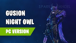 MLBB Live Wallpaper Gusion Collector Night Owl | Spark Angel