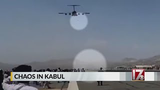Video shows people falling from jet after chaos at Afghanistan airport