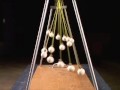 Experiência de física - Ondas com pêndulos