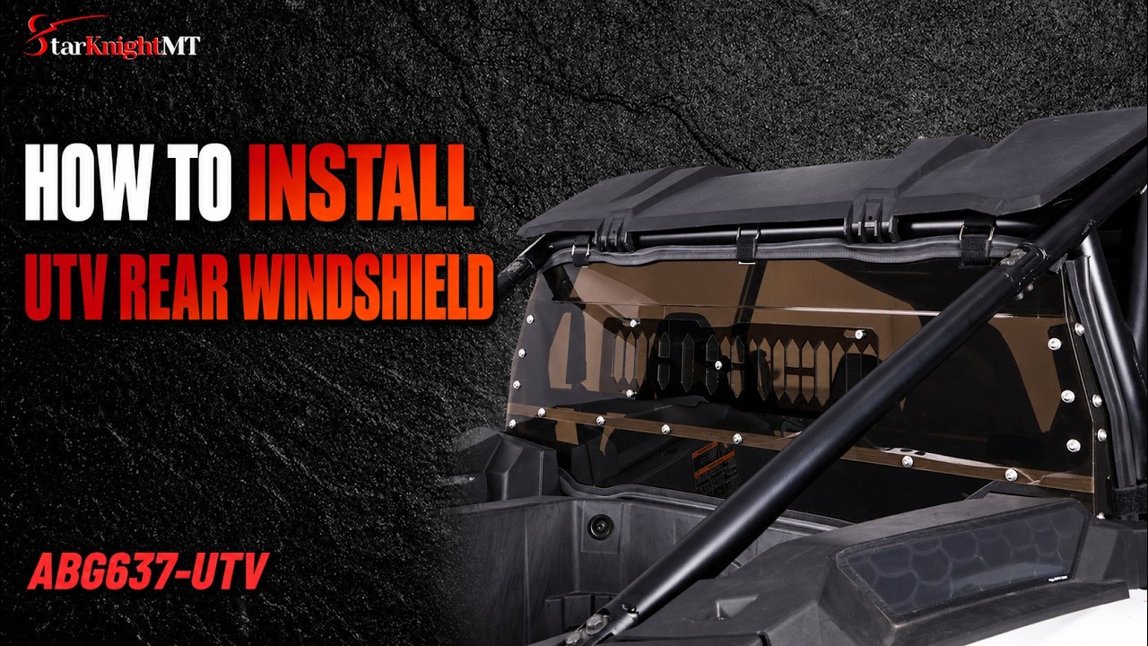 ABG637-UTV installation video