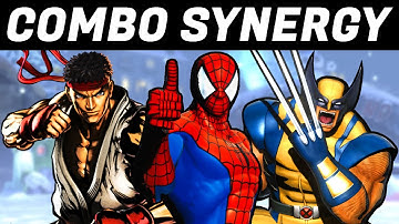 TEAM WOLVERINE/RYU/SPIDER-MAN COMBOS! (UMVC3)