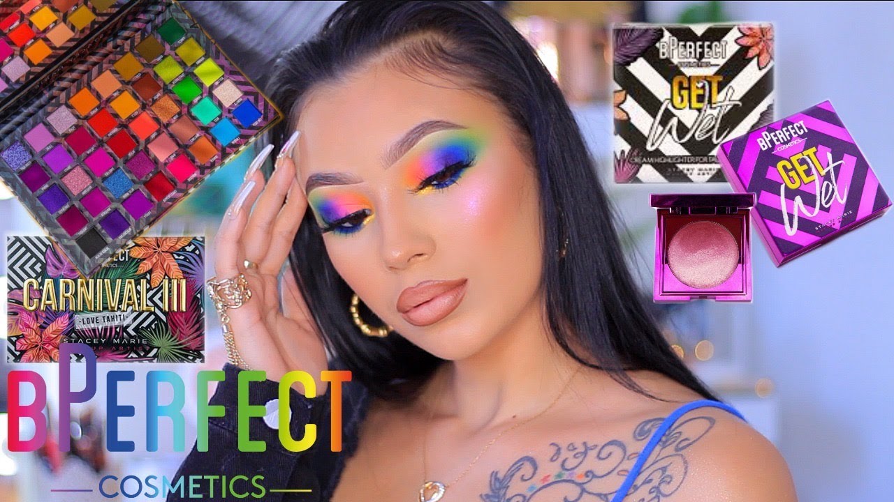 ПЕРВЫЙ РАЗ ИСПОЛЬЗУЮ КОЛЛЕКЦИЮ BPERFECT X STACEY MARIE CARNIVAL 3 LOVE TAHITI | Я В ШОКЕ!!