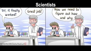 Scientists vs Programmers - Webcomic Dub