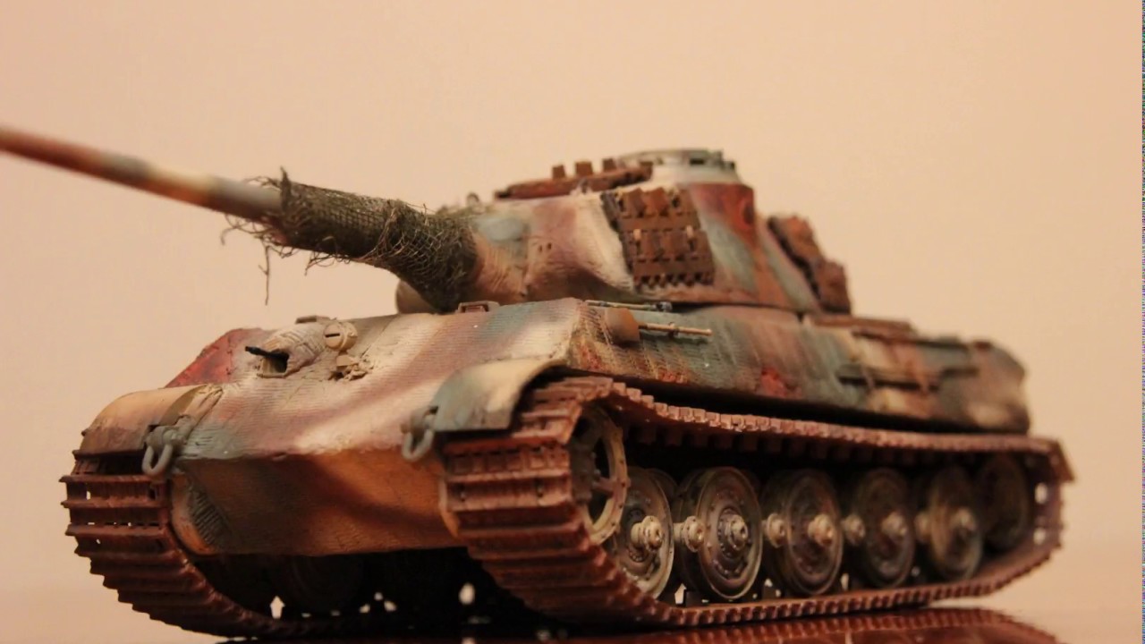 Tiger II. with Porsche turret YouTube