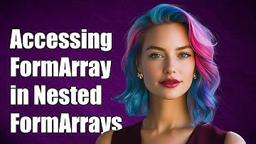 Accessing FormArrayName in Nested FormArrays: Angular Guide