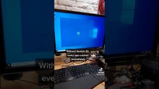 What happens if you delete System 32 form your Computer? #shorts