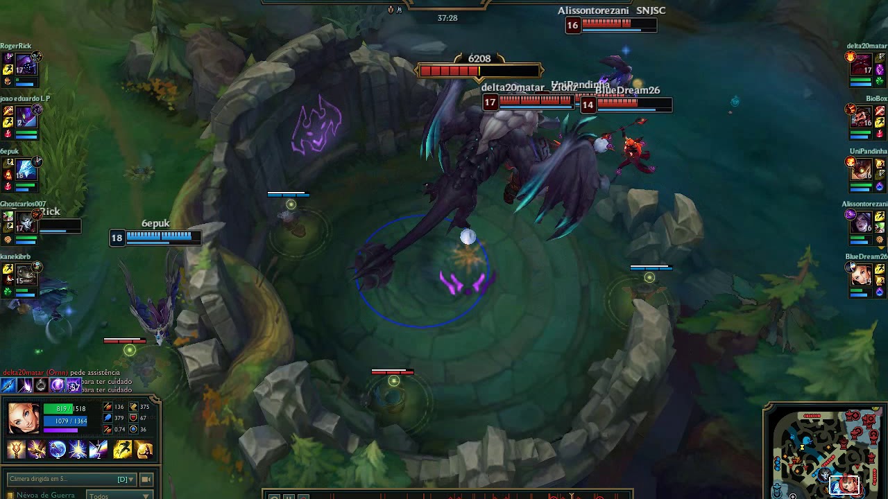 Anvia 1v9 Roubando Drag Ancião sem o Jungler - YouTube