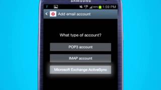This video will show you how to setup your android phone with
microsoft exchange email settings so that can access shaw webmail
emails, contacts and...