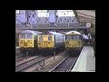 Trains In The 1980's   Crewe Diesel & Electric Variety, Autumn 1988