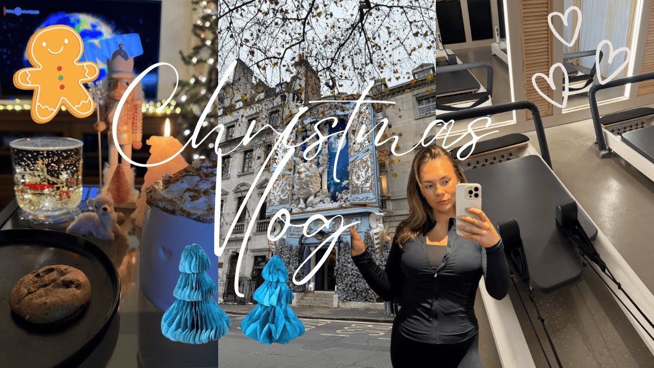 Vlog: A Quiet Christmas Alone | Resetting, Self Care, Gratitude & Pilates on Christmas day?!