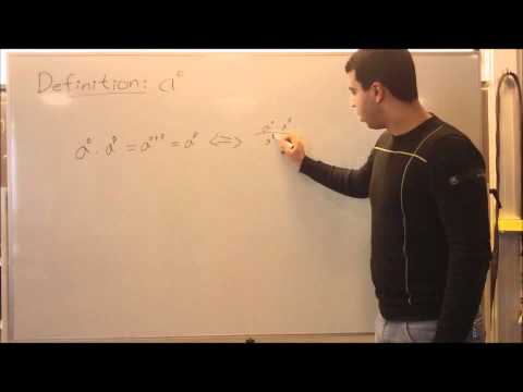 Video Matematik Potens med eksponenten 0 - YouTube Video Matematik Potens med eksponenten 0 - YouTube