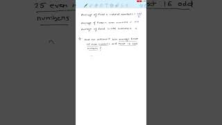 Important Average Formula Part 1