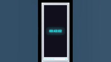 Neon Digital clock #code #coding #coder #frontend #codinglife