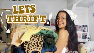 come thrift with me + try on haul
