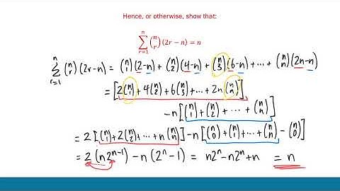 HSC Mathematics Extension 1 | Binomial Theorem