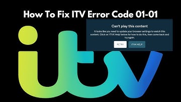 How To Fix ITV Error Code 01-01| ITV Hub Not Working | Geographical Restrictions ITV Error