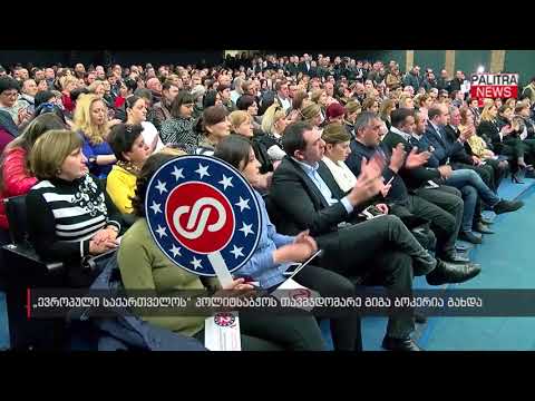 \u0026#039;ევროპული საქართველოს\u0026#039; პოლიტსაბჭოს თავმჯდომარე გიგა ბოკერია გახდა