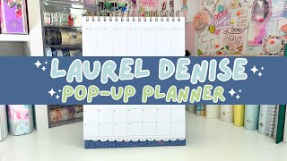 Laurel Denise pop-up planner unboxing and review