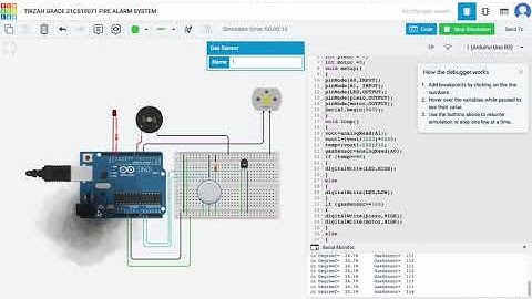 DIY ASSIGNMENT 2 SPRING SEMESTER || FIRE ALARM SYSTEM || IIT KHARAGPUR || TIRZAH GRACE || 21CS10071