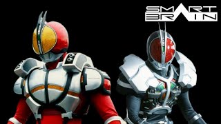 【仮面ライダーファイズ】アクセルフォーム・ブラスターフォーム変身、スタートアップ、エクシードチャージ集(TV版)