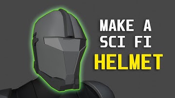 How to Make a Sci-Fi Helmet | Blender | Revised