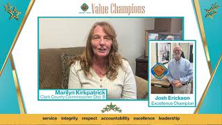 Clark County May 2026 Value Champion: Deputy Director of Real Property Management, Josh Erickson