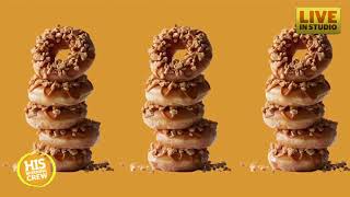 Krispy Kreme Releases Limited Edition Gold Doughnut for Olympics
