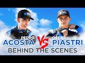 BEHIND THE SCENES: Young Guns Showdown | Oscar Piastri vs Pedro Acosta | Quad Lock