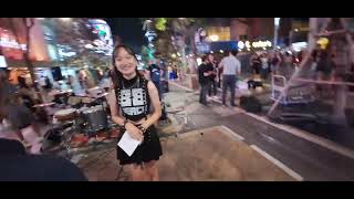Interview #4สาววัยทีนพันธุ์ร็อค #pettyrock Band  Siam Square Walking Street   Centerpoint   Bangkok.