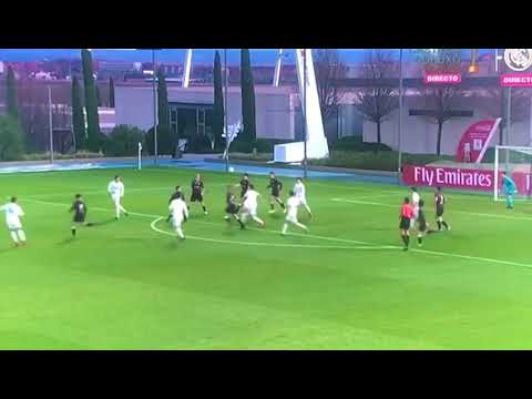 Gol de Vassilakis. Real Madrid San Sebastián de los Reyes.